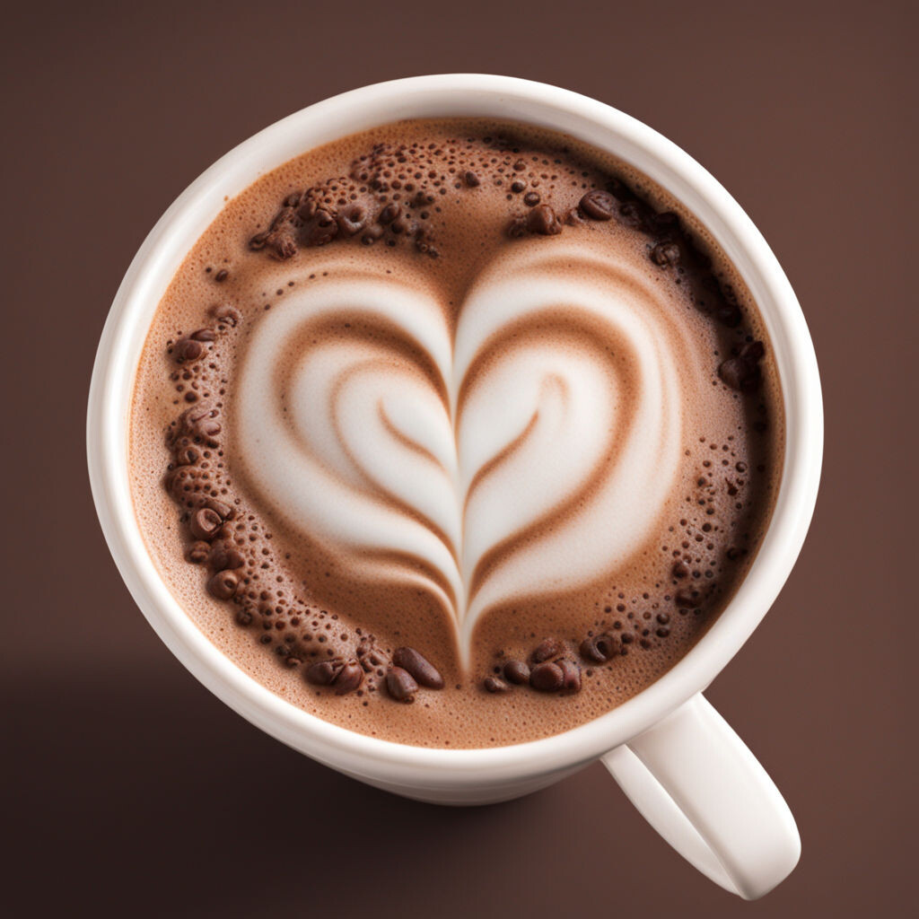 Ингредиенты:- 1 порция эспрессо- 1 столовая ложка шоколадного сиропа- 180 мл горячего молока- Взбитые сливки для украшенияИнструкция:1. Приготовьте эспрессо.2. Влейте шоколадный сироп в эспрессо и тщательно перемешайте.3. Добавьте горячее молоко.4. Украсьте напиток взбитыми сливками.История:Мокко берет свое название от йеменского порта Мокка, который был крупным центром экспорта кофе в 15-17 веках. Этот напиток сочетает в себе вкус кофе и шоколада, что делает его идеальным десертом и любимым выбором для сладкоежек.