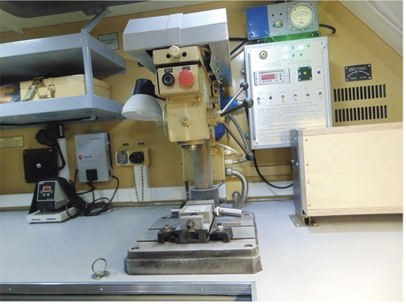 Оборудование МРТО-АТ1: настольно-сверлильный станок
