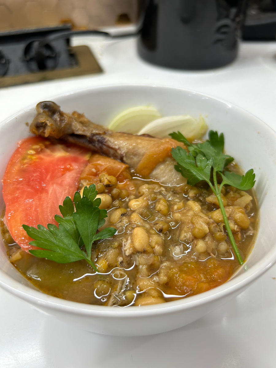 Суп в казане