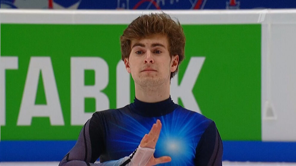    Марк Кондратюк. Фото: стоп-кадр прямого эфира «Первого канала»