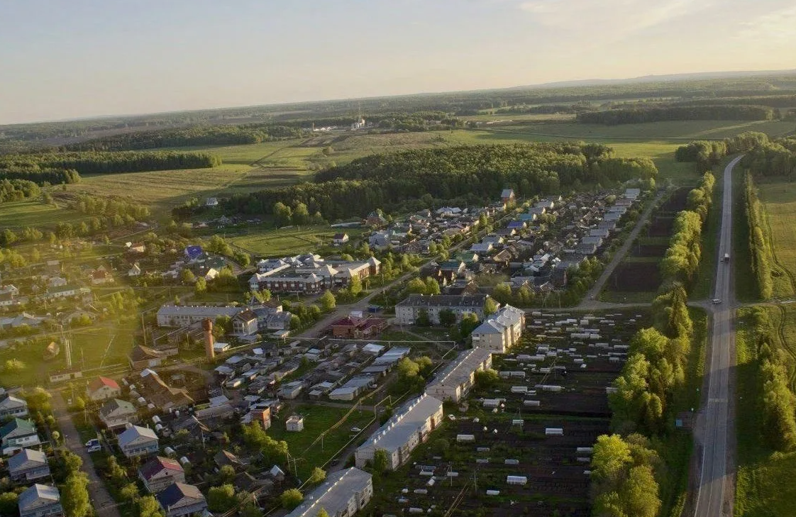 Деревня Шадейка Пермский край