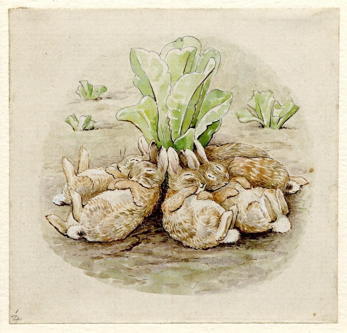 Иллюстрация Беатрис Поттер. Листайте ===>