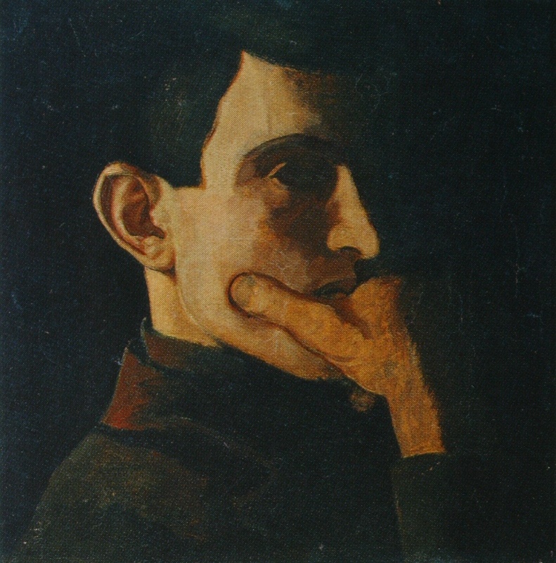 Н.П. Крымов автопортрет