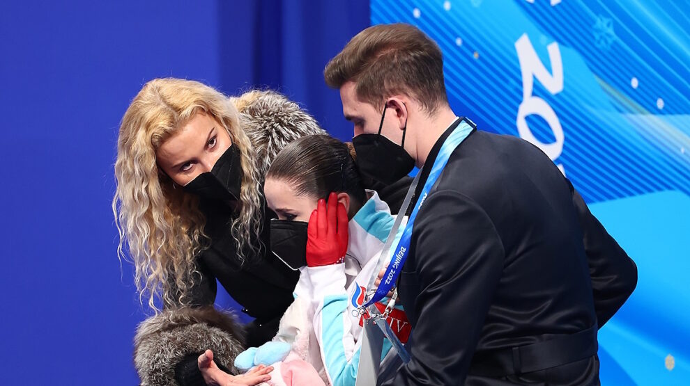    Камила Валиева на Олимпиаде-2022 была под ударом. Фото: GLOBAL LOOK PRESS