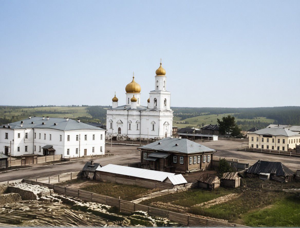 Максимовская церковь в селении Турьинских рудников