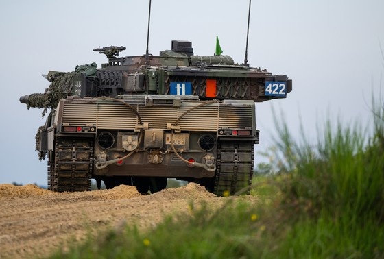    Немецкий боевой танк Leopard