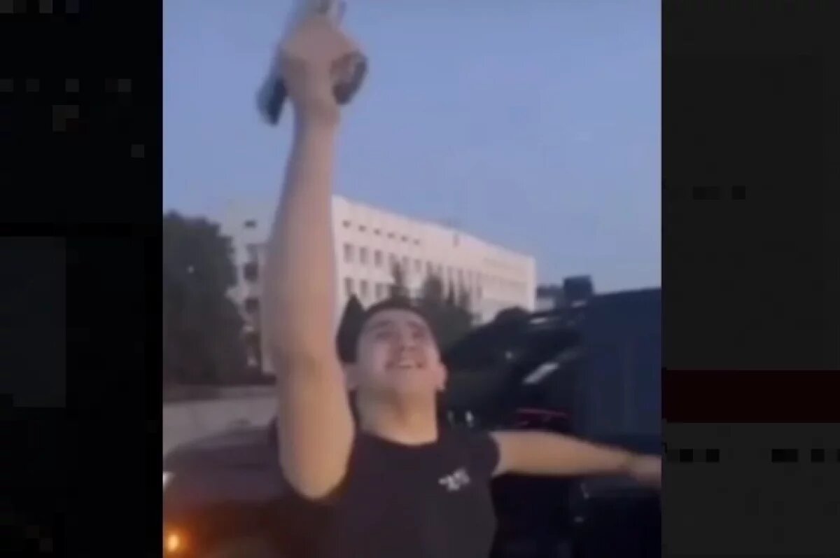    Полиция отреагировала на видео со стрельбой и танцами под Белгородом