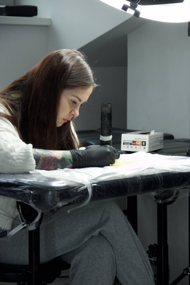 Ученица одного из наших мастеров - Руслана