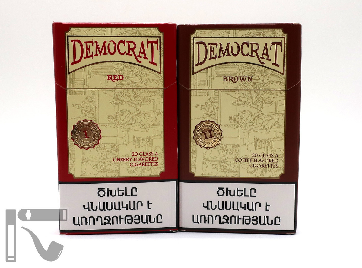 Сигареты Democrat. Фото: © канал "Уголок Курильщика"
