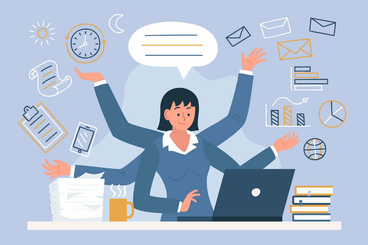 жонглирование процессом) Изображение от freepik