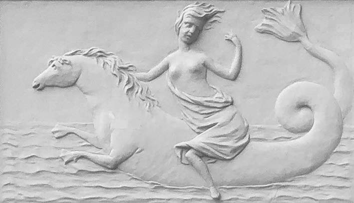 Нереида на гиппокампе