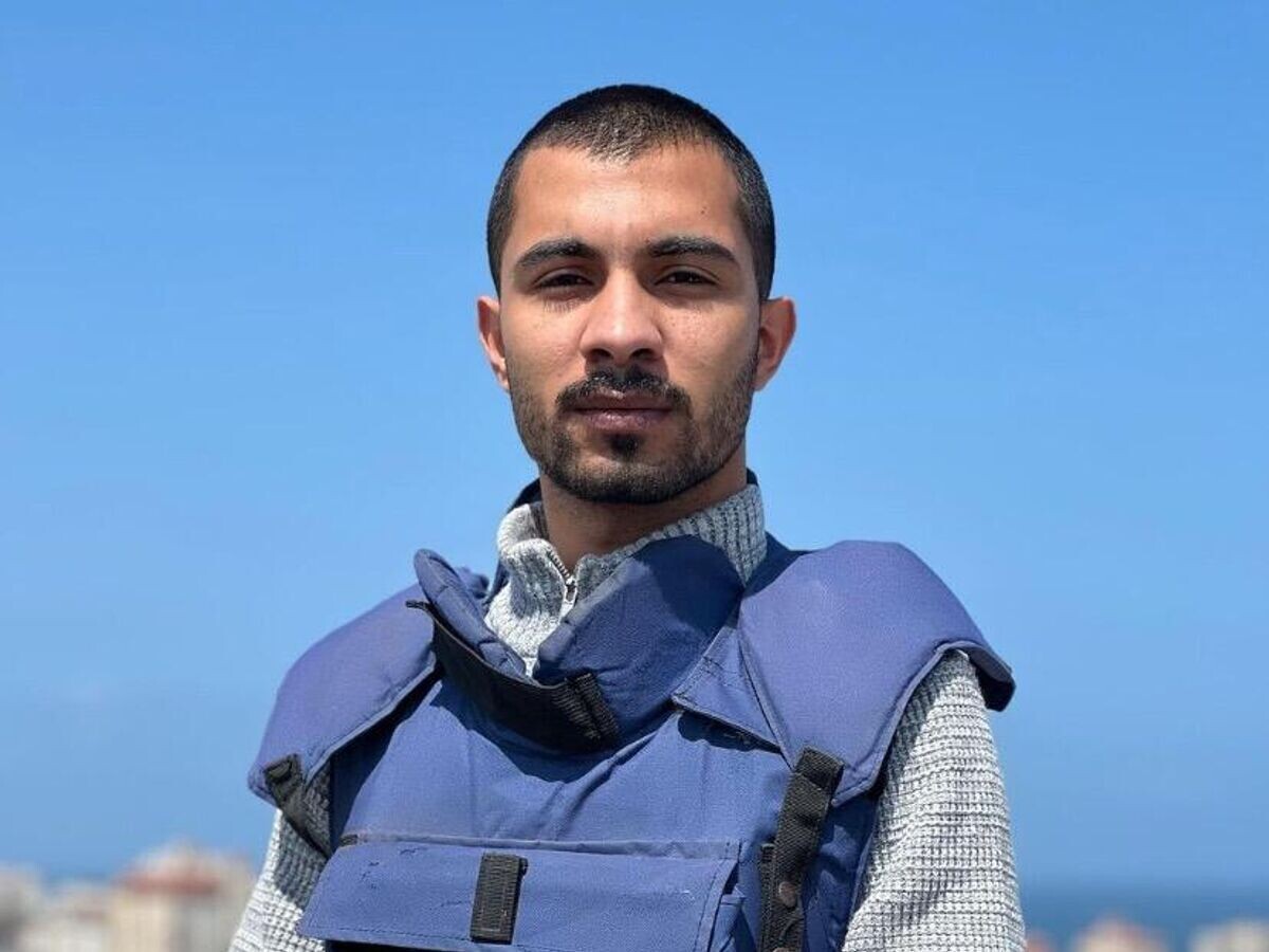    Оператор телеканала "Аль-Джазира" Рами ар-Рифи© Фото : @ramy.eyad.rify