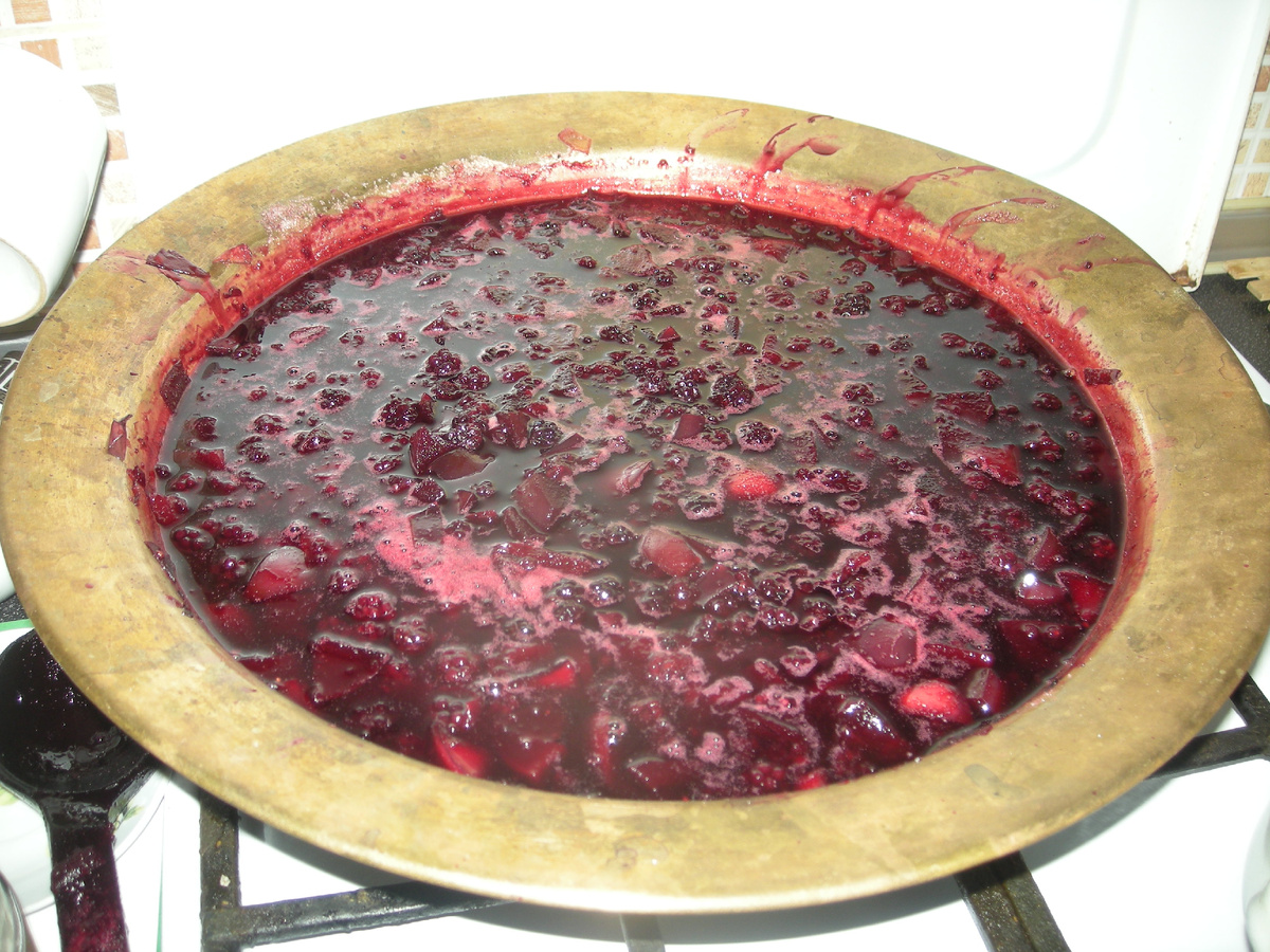 Фото автора. Здесь ещё ягоды-фрукты не разварились