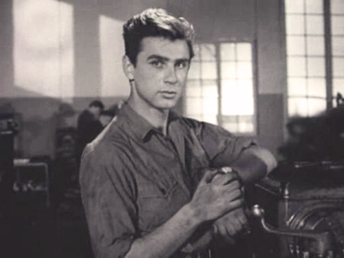Валентин Козлов в фильме "Неподдающиеся". (1959)
