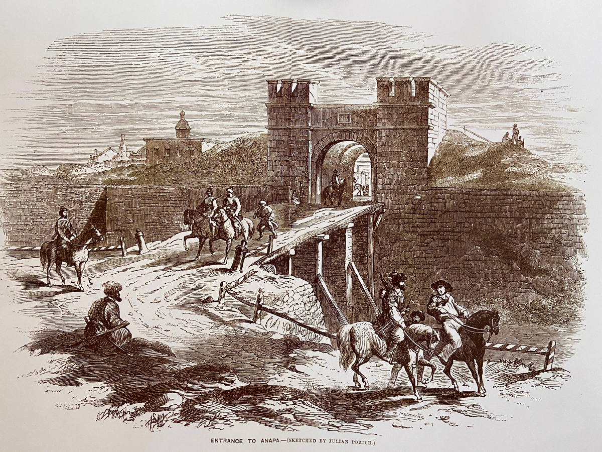Гравюра в альманахе «The Illustrated London news» 21 июля 1855 г.