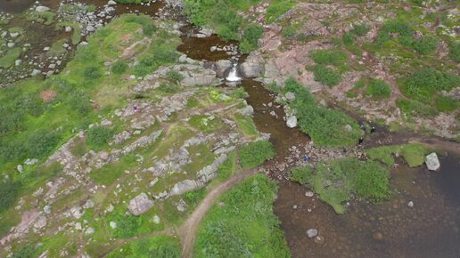 Териберский водопад