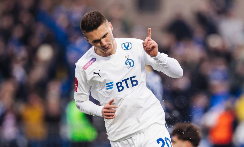    Грулев напомнил, что может забивать. Фото: ФК "Динамо"