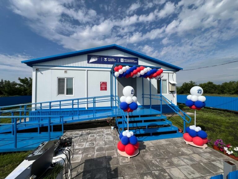    В Октябрьском районе открыли новый медпункт Кристина Просвиркина