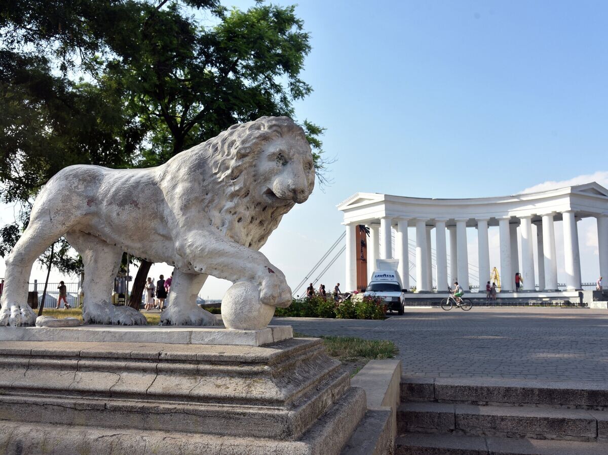    Воронцовская колоннада в Одессе© РИА Новости / Денис Петров