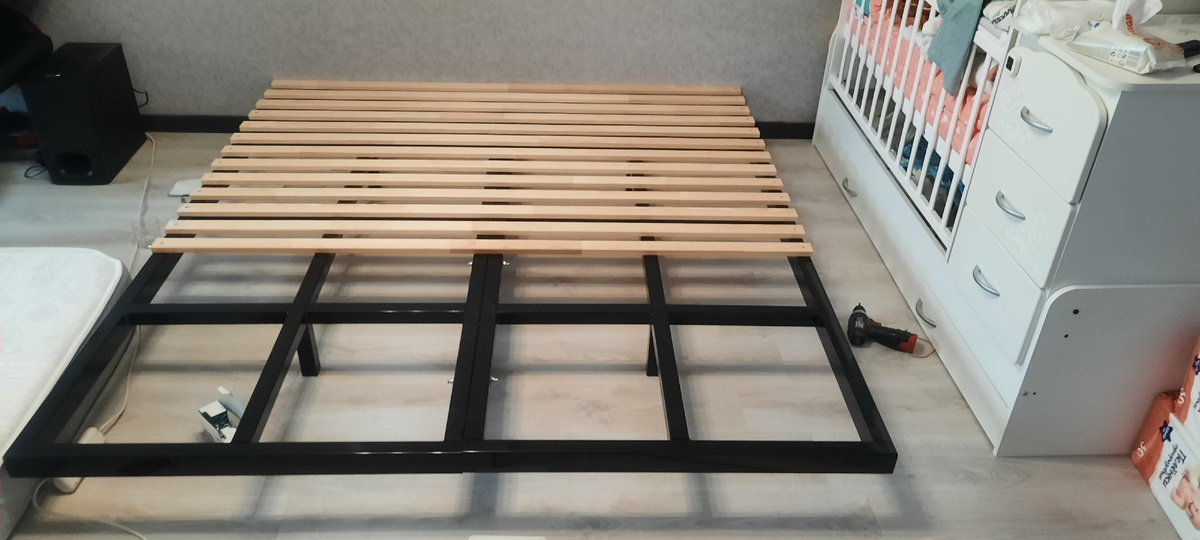 В процессе монтажа 