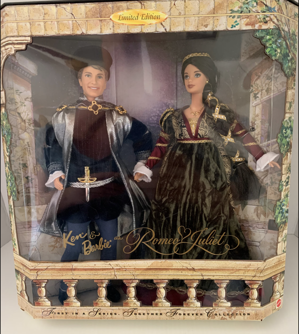 Фото из интернета. Тот самый сет 1997 года, где Ромео стоит в 5-7 раз дешевле Джульетты 