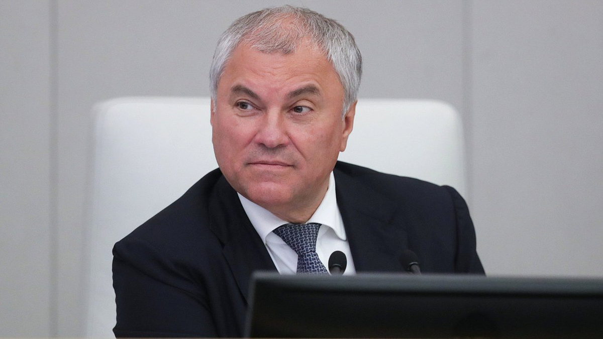 Председатель ПС, спикер Государственной Думы Вячеслав Володин Фото: Госдума РФ