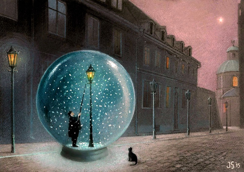 © Ежи Глушек (Jerzy Gluszek). На Острове Тумском.