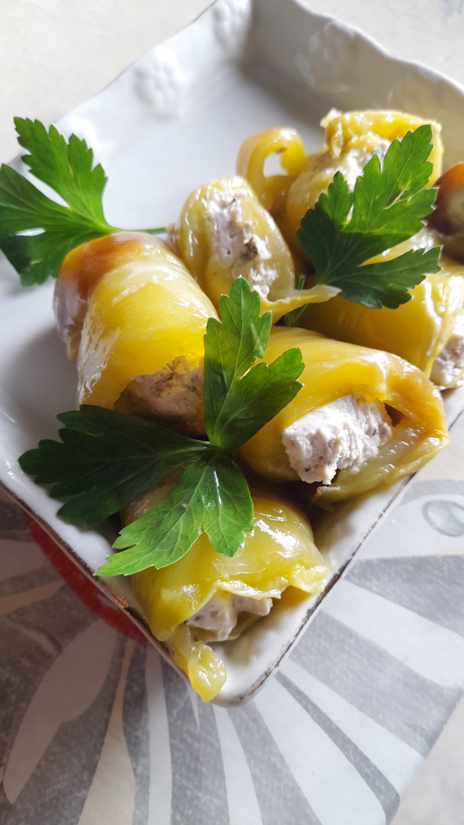 Фаршированный болгарский перец
