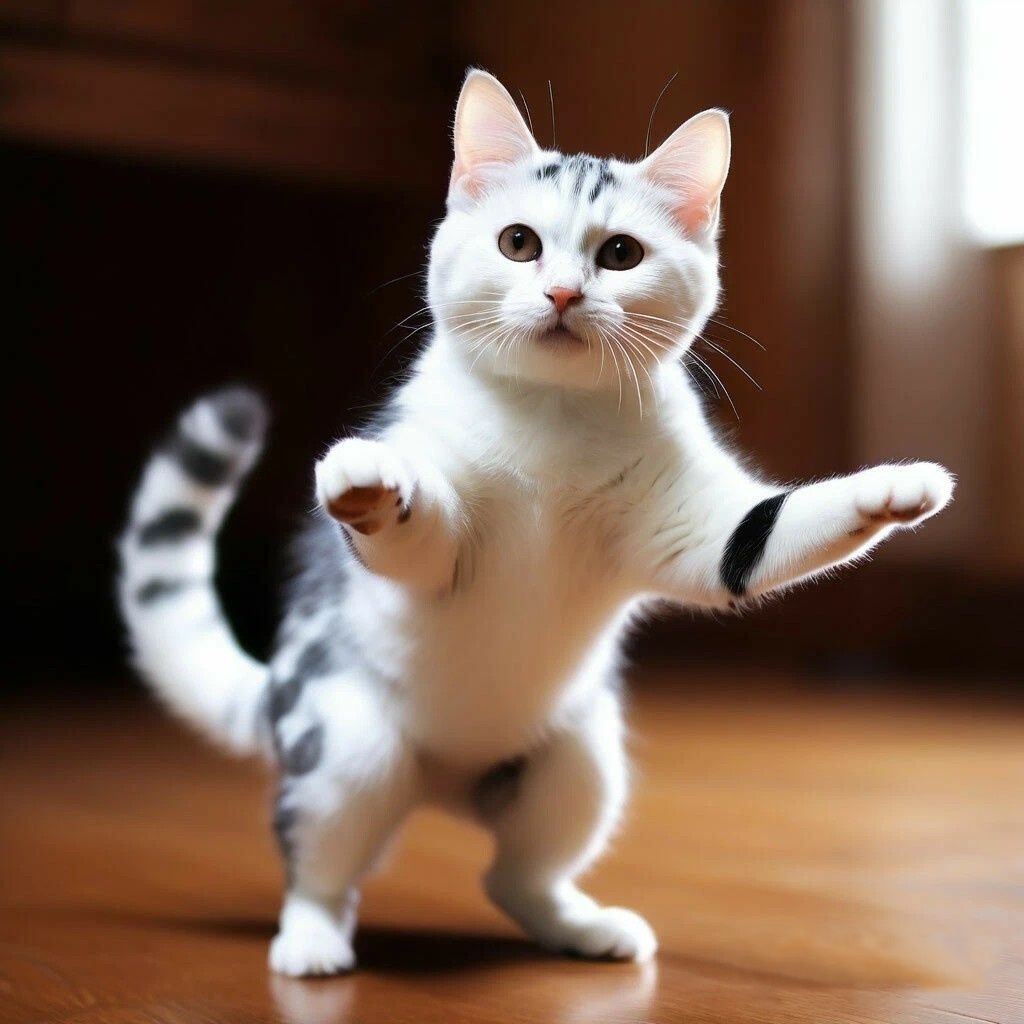 Танцующий котик