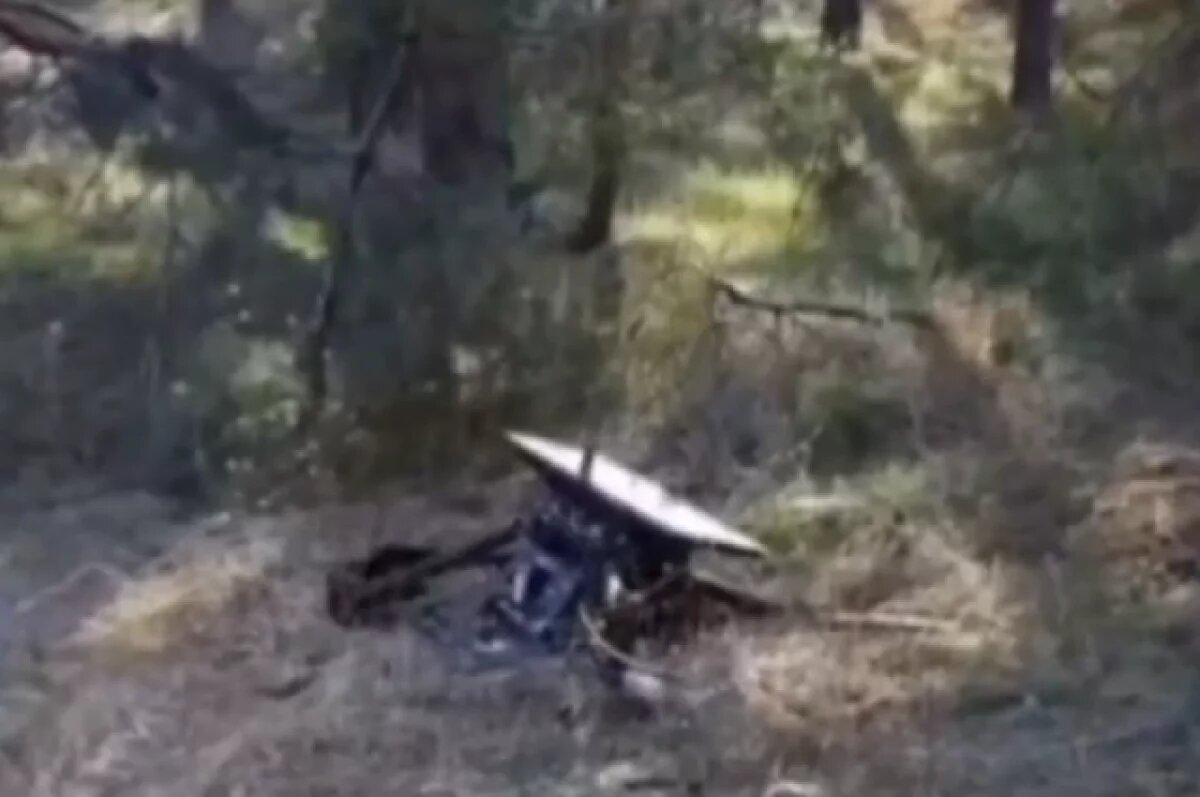    Российские военные сбили дрон ВСУ «Баба Яга» с помощью приманки