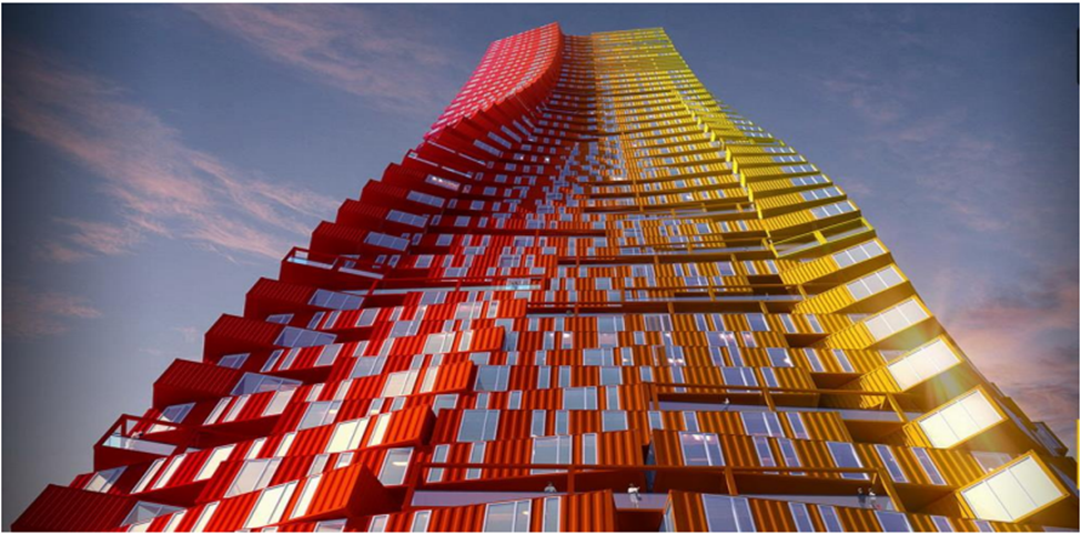 Небоскреб из контейнеров, Мумбаи