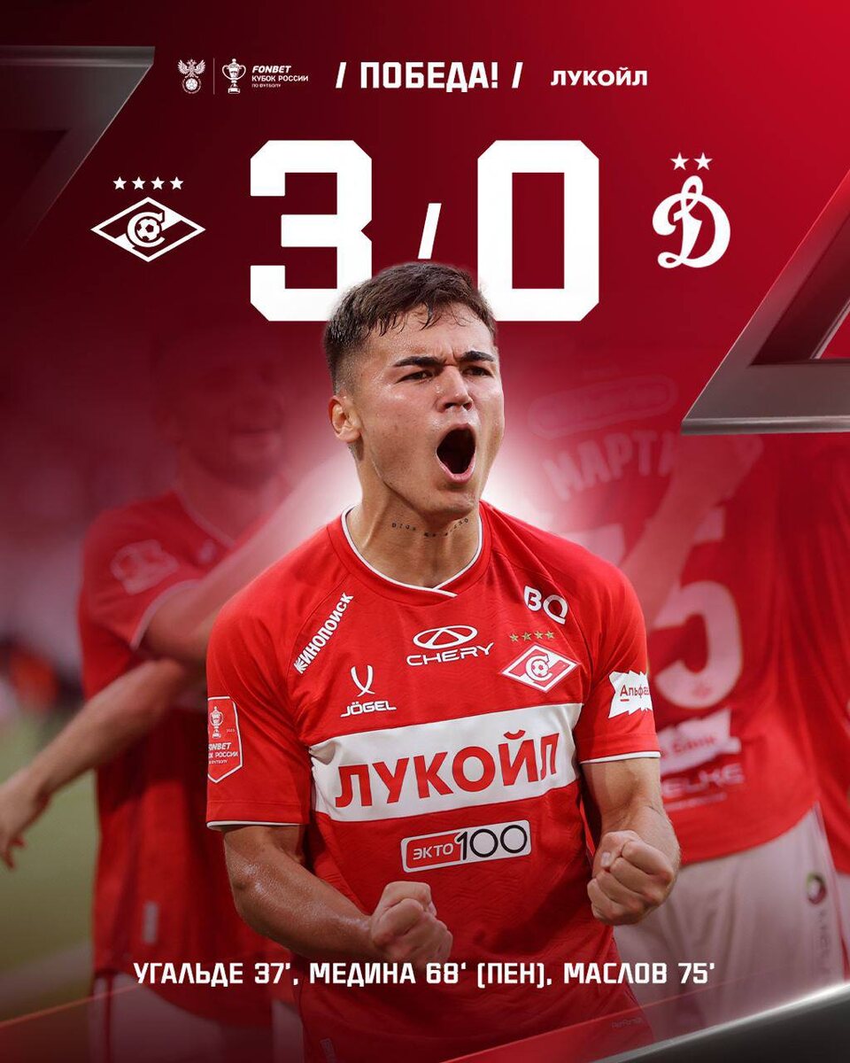 Спартак 3:0 Динамо