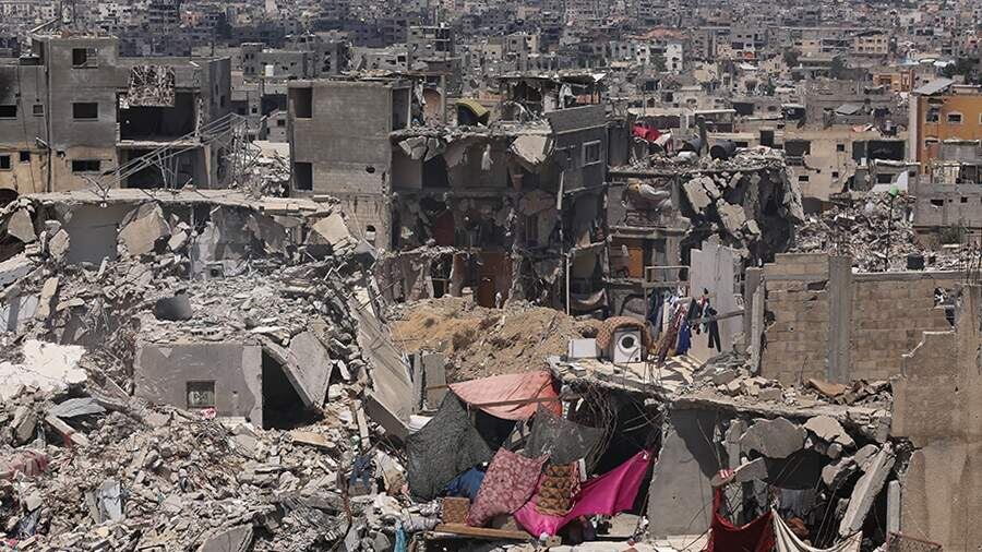 Последствия ракетного удара в Иране