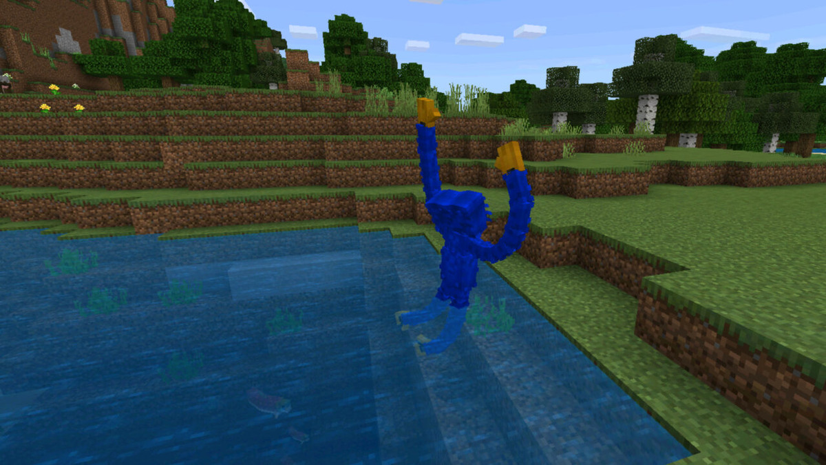 Скриншоты Мода на Хаги ваги 3 для MCPE