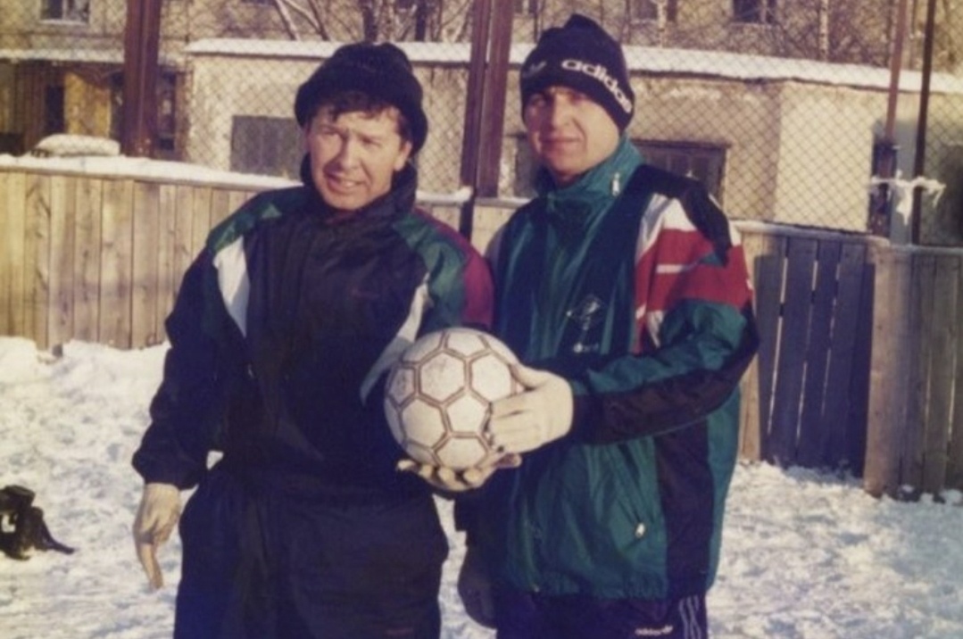 Федор Черенков и Сергей Емельянов. Фото из архива Сергея Емельянова / "Родина"