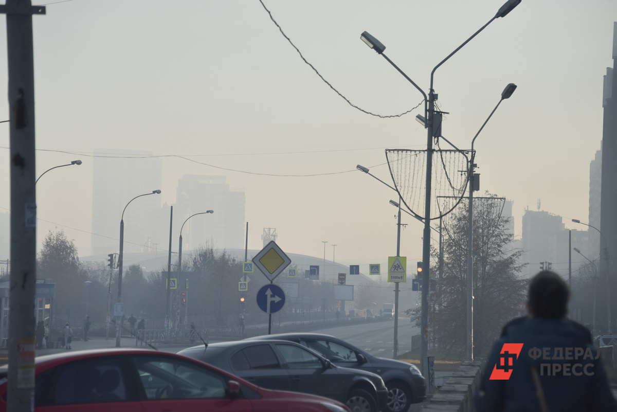 Жителям Омска рекомендуют остаться дома из-за вредных примесей в воздухе.  Фото: ФедералПресс / Полина Зиновьева