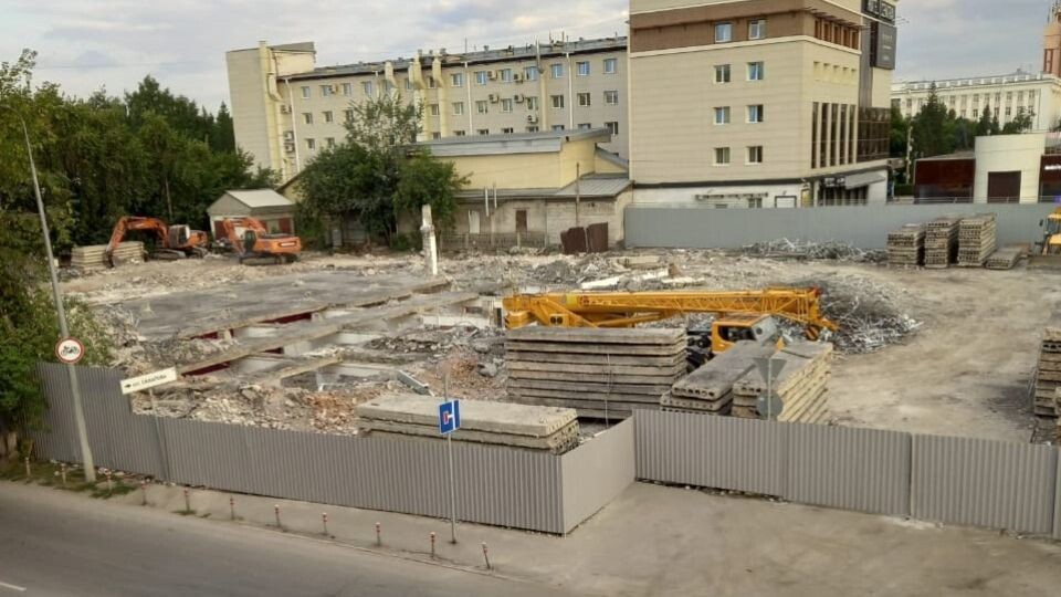    Место, где был ЦУМ. Источник: предоставлено "Толку"