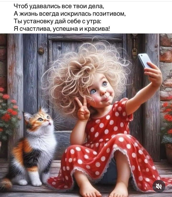 Установку на позитив надо себе дать🤗