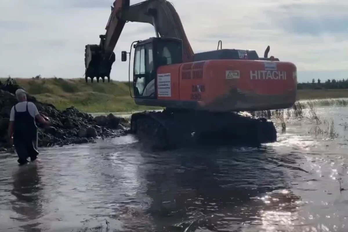    Четыре помпы для откачки воды передали в поселения Еманжелинского района
