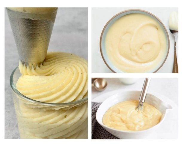 Всего 7 рецептов заварных кремов: 3 базовых и еще четыре вариации на их основе