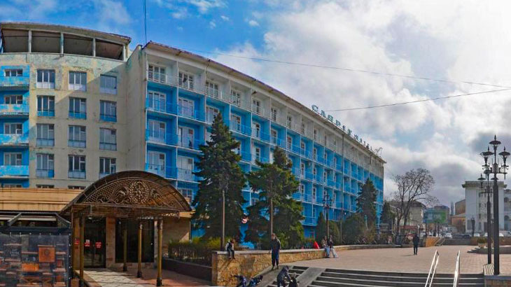 Отель "Каспий" в Махачкале.