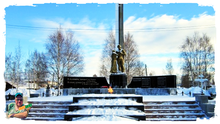 Памятник "Наказ матери" г. Советский (Сейчас)