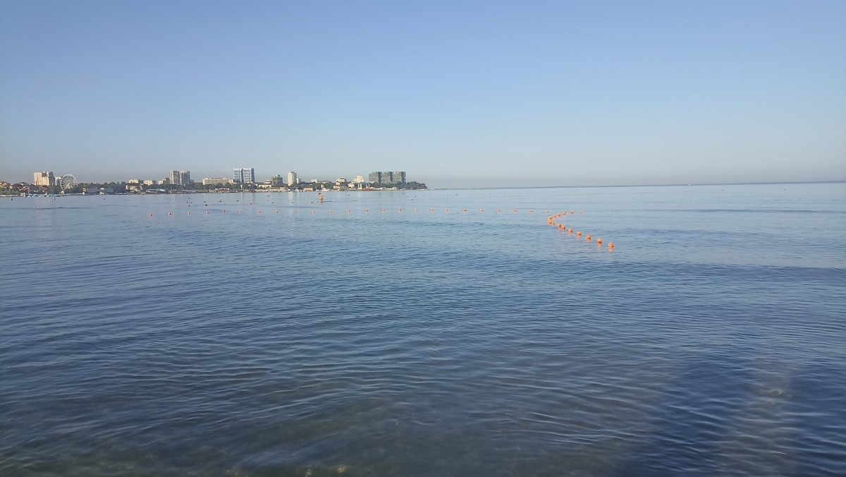 Море ранним утром. Личное фото