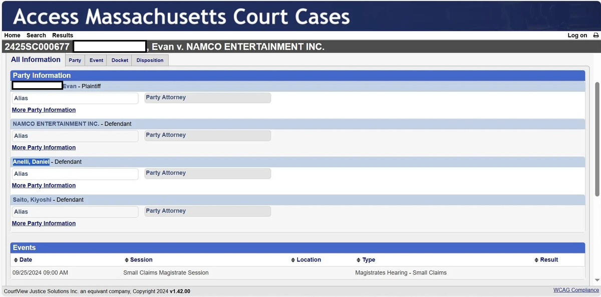 Источник изображения: Massachusetts Court Cases