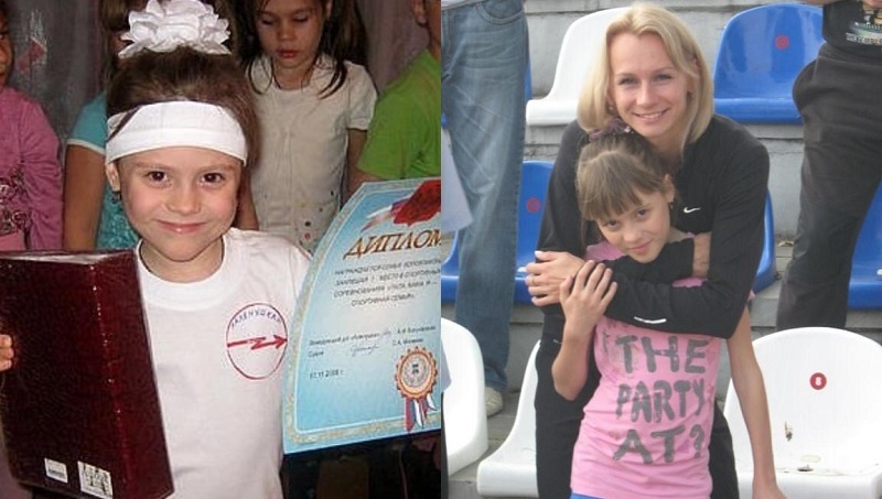 Вместе с Юлией Гущиной, еще одной звездой спорта из Волгодонска. 