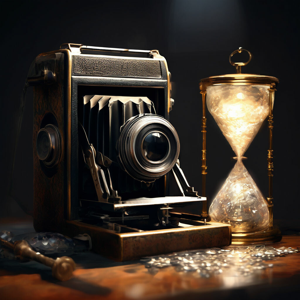 Не останавливаем, а ускоряем бег времени. Рисунок А. Беланова (Нейросеть)