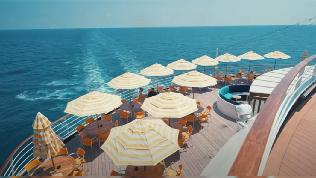    Круизный лайнер Astoria Grande © Кадр из видео youtu.be/z3z0B-QuwOA