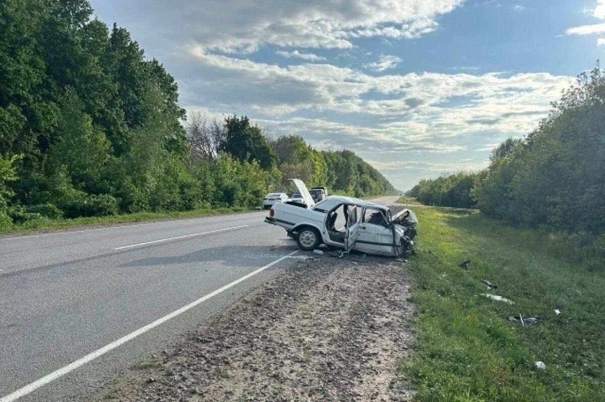    В жутком ДТП в Воронежской области погибла женщина и пострадали 5 человек