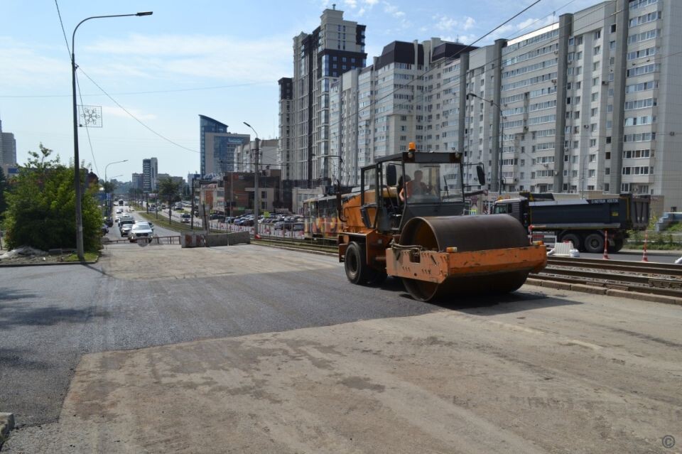    Открытие движения на пр. Красноармейском. Источник: администрация г. Барнаула