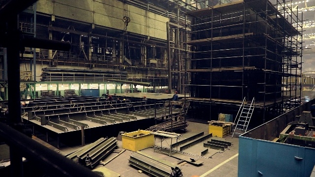 Корпус плавдока "Сухона" проекта 02122 сформируют до конца года / Фото: "Севмаш", АО  📷
